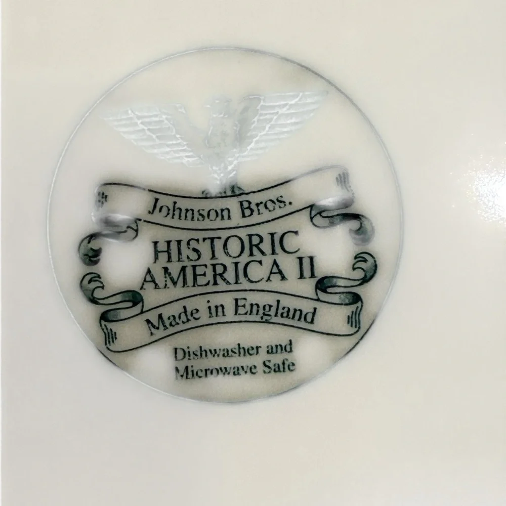 Johnson Bros Historic America 11 Dinner Plate Capitol Building Ironstone